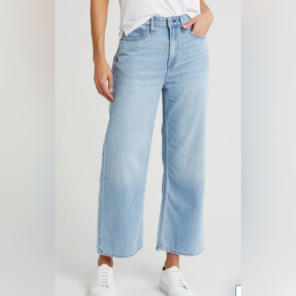 Rag & Bone Lori Wide Leg Crop Jeans